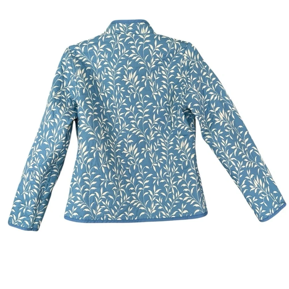 TRIMDIN Artisan Reversible Jacket Tuscany Collection Cobalt Blue Size Small - Picture 3 of 14